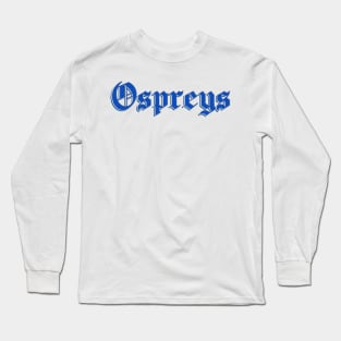 UNF Ospreys Sticker Long Sleeve T-Shirt